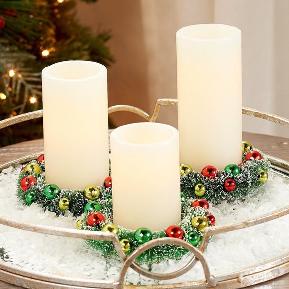 Other S3 Vintage Bottlebrush Mini Candle Rings Poshmark